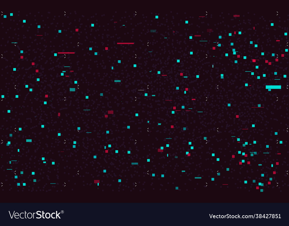 Glitch Pixel Background