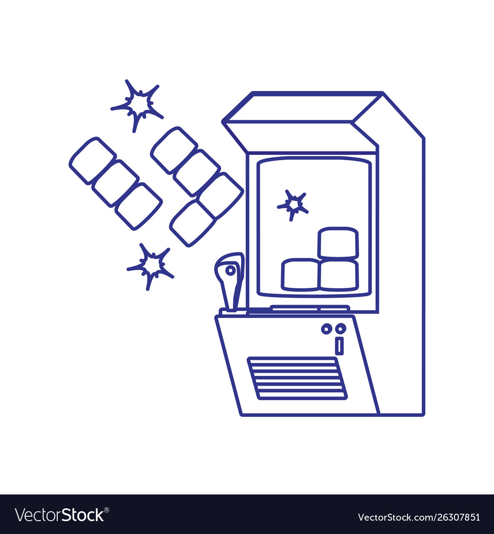 Retro video game machine icon