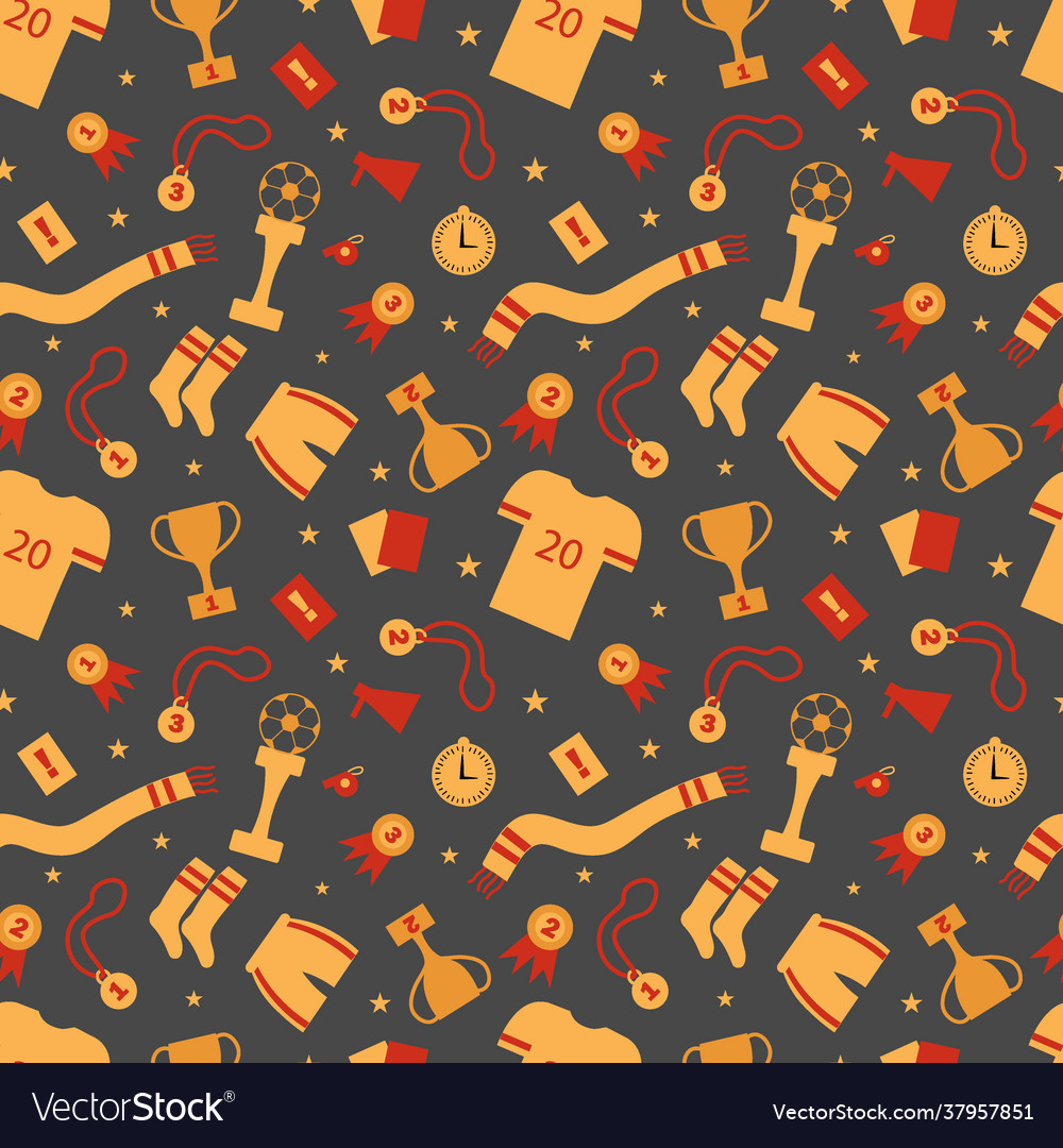Seamless background with attributes game