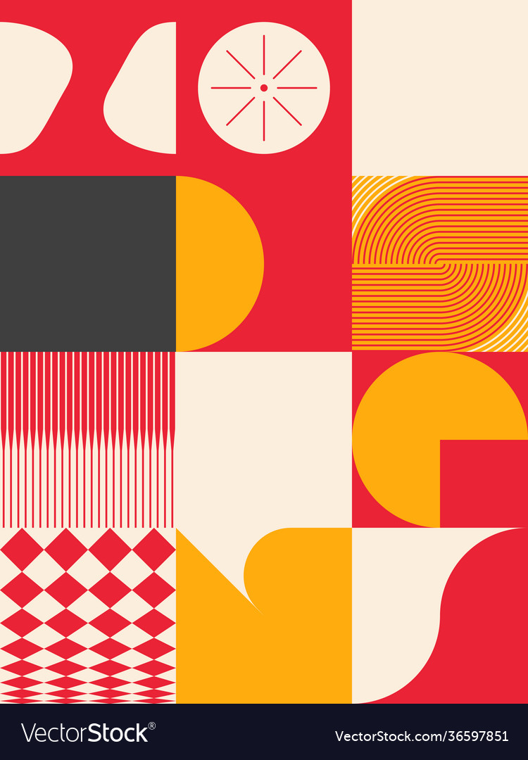 Vertical abstract pattern design vector image Vertical abstract pattern design