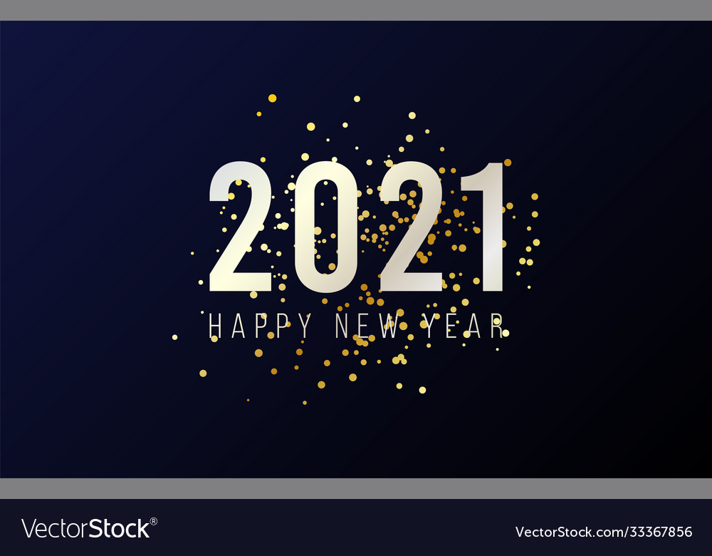 Glückliches neues Jahr 2021 Hintergrund-Karte vector image Glückliches neues Jahr 2021 Hintergrund-Karte