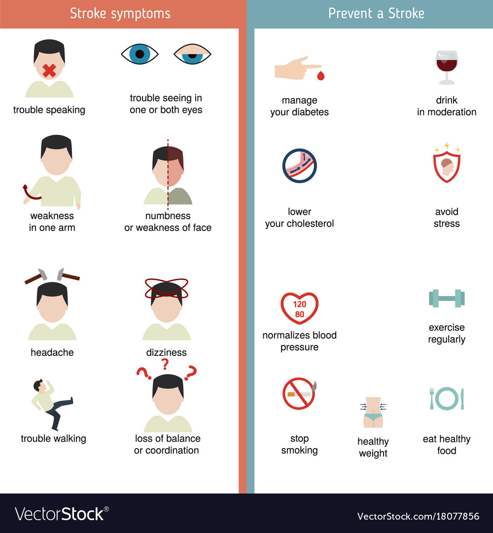 Infographics For Stroke Royalty Free Vector Image Infographics For Stroke Royalty Free Vector Image