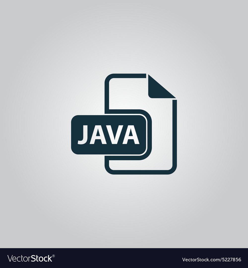 Java Entwicklung Datei Format flach Symbol
