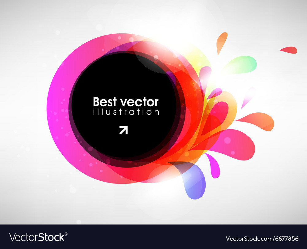 Vibrant Color Splash Background