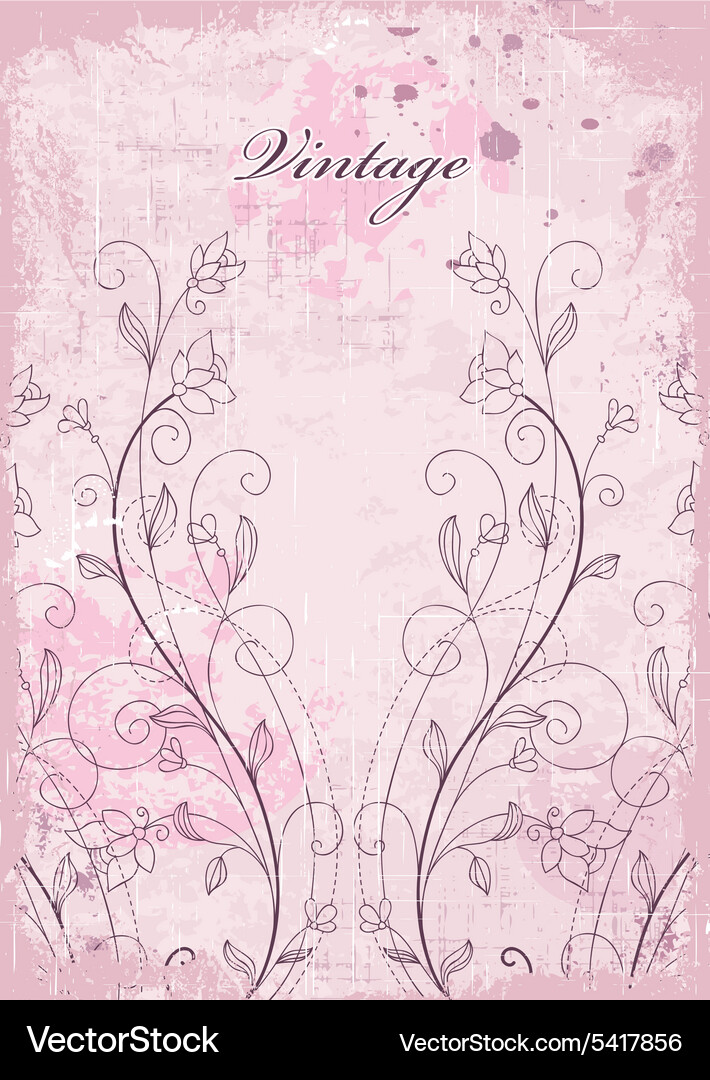 Vintage background Royalty Free Vector Image - VectorStock