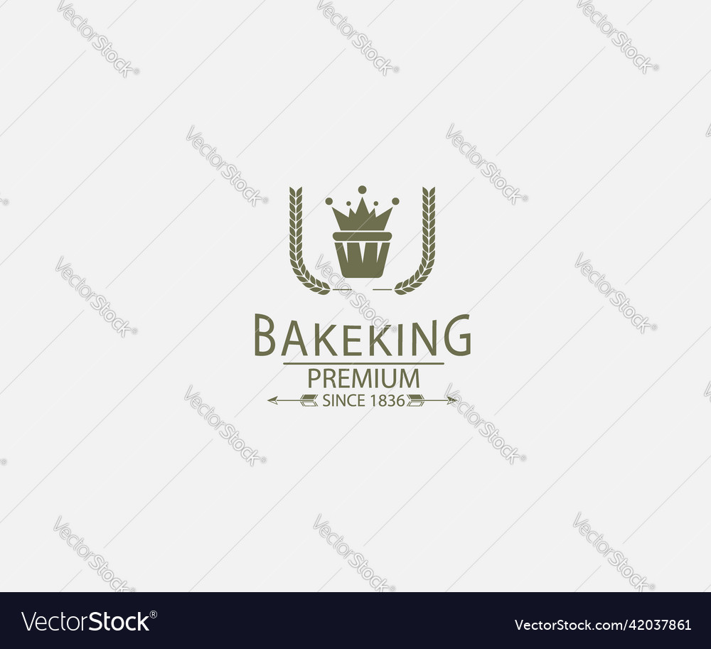 Bakery logo design template