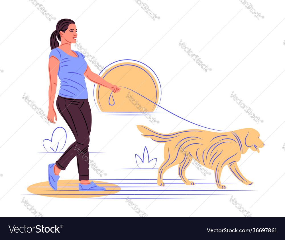 Dog in shadow sharp lines style vector image Dog in shadow sharp lines style