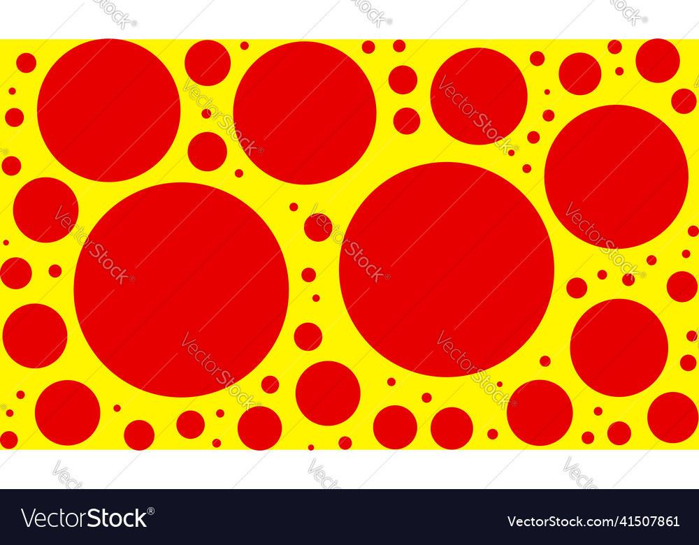 Pop art polka dot circles dotted random pattern vector image Pop art polka dot circles dotted random pattern