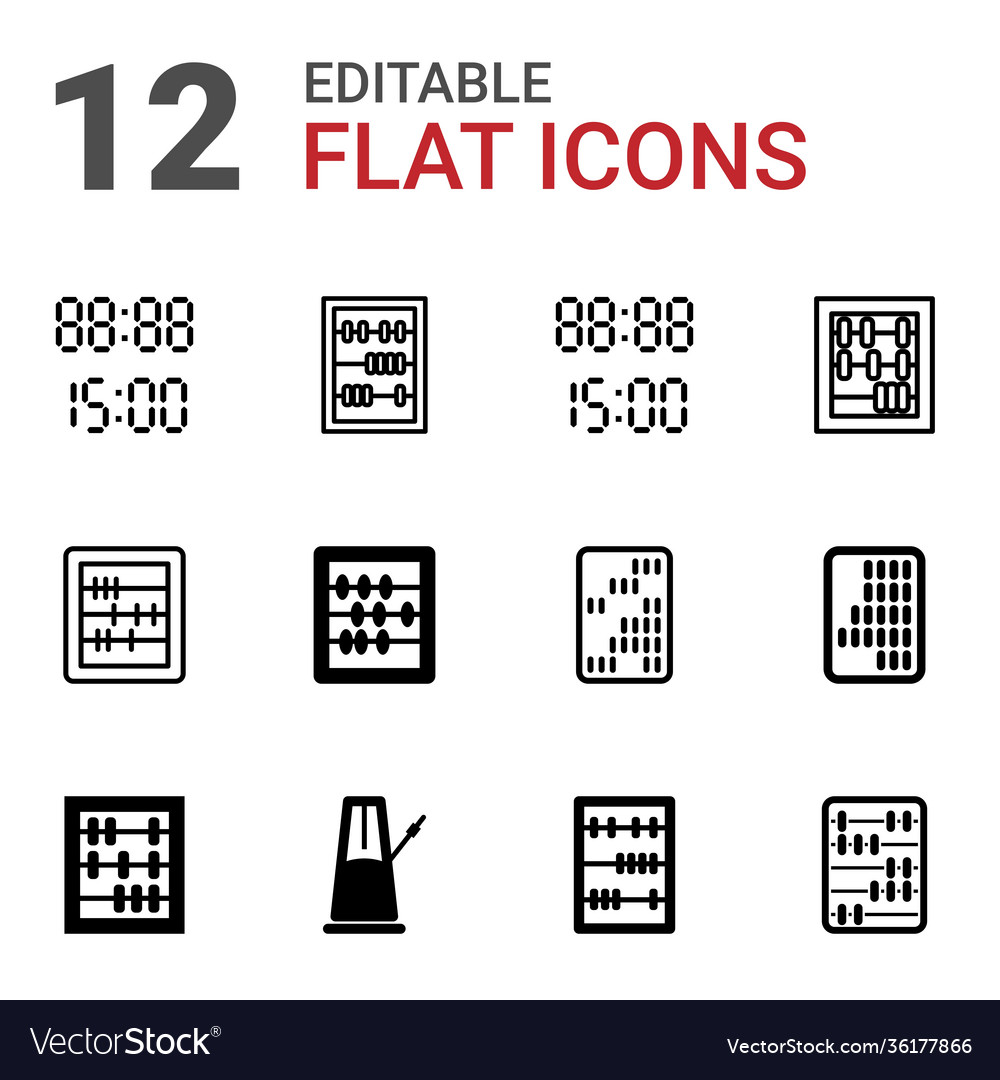 12 count icons