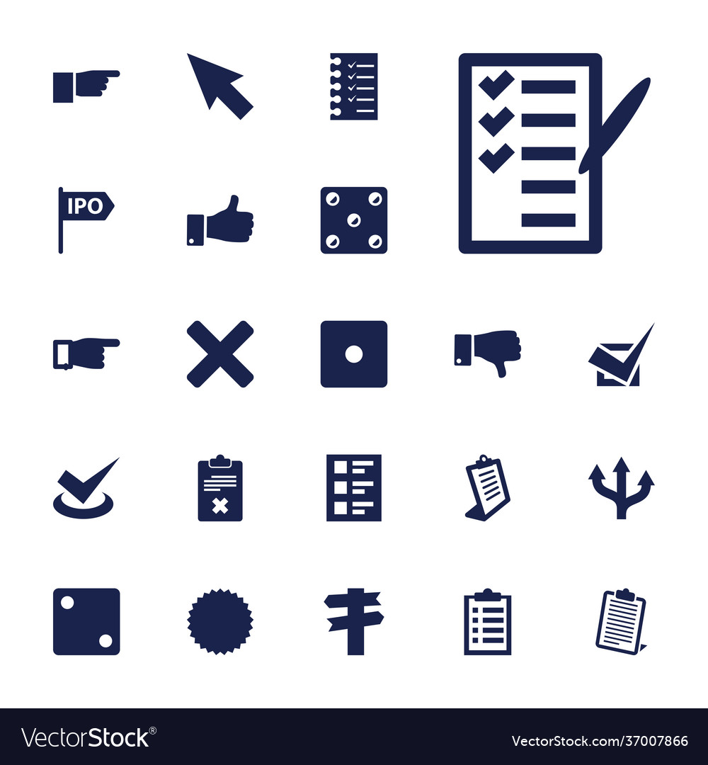 Choice icons
