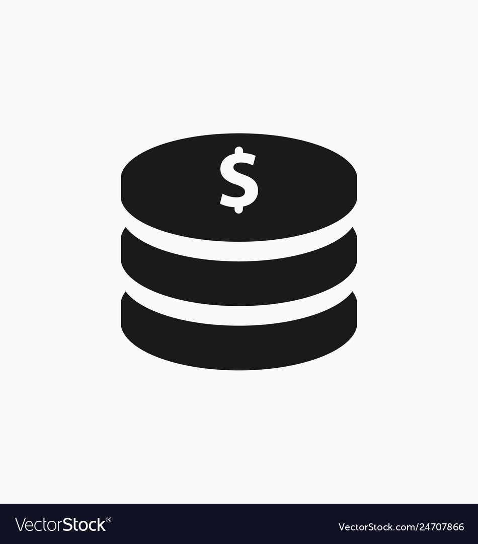 Dollar symbol usd currency icon vector image Dollar symbol usd currency icon
