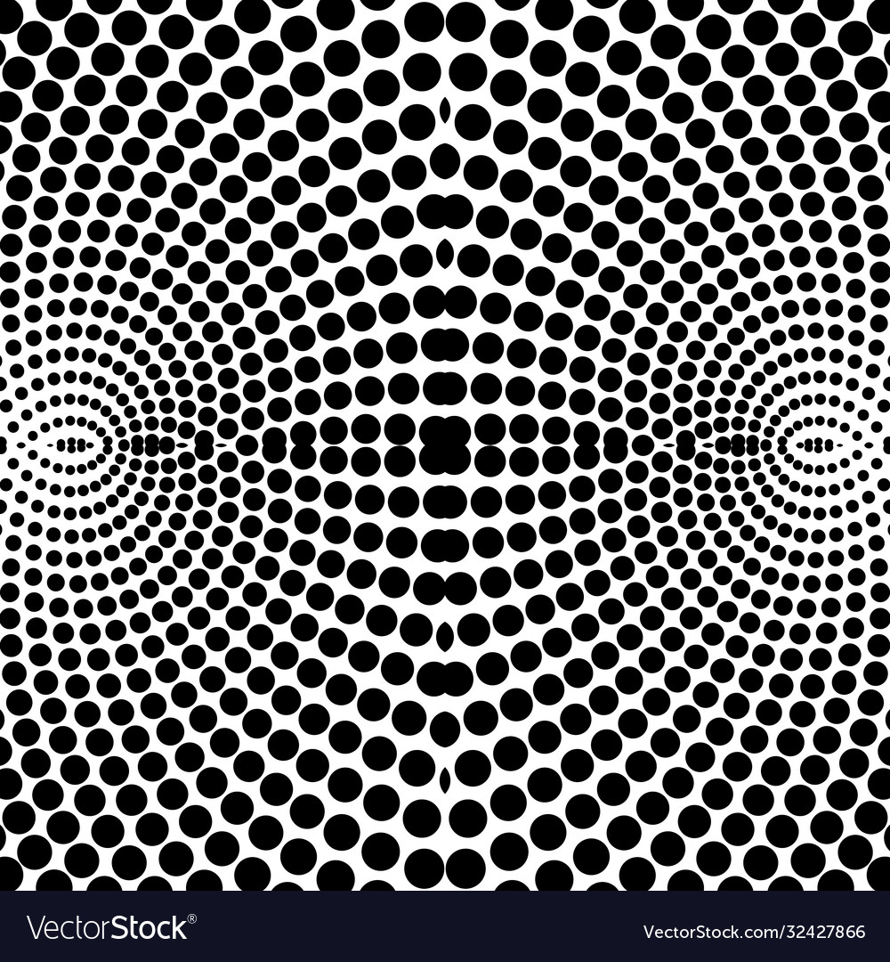 Geometric background with distortion effect vector image Geometric background with distortion effect