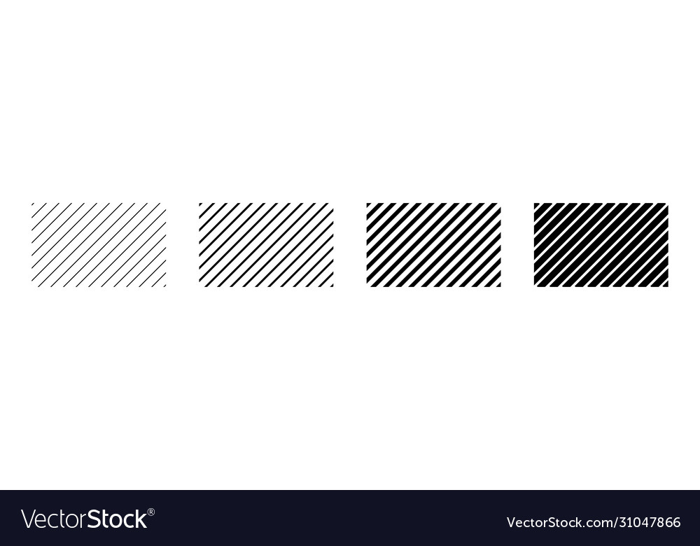 Set diagonal line in abstract style grid vector image Set diagonal line in abstract style grid