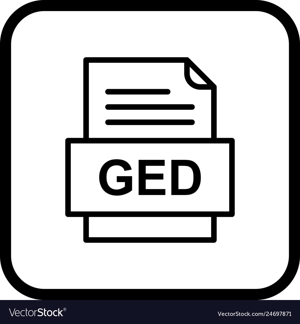 Ged file document icon