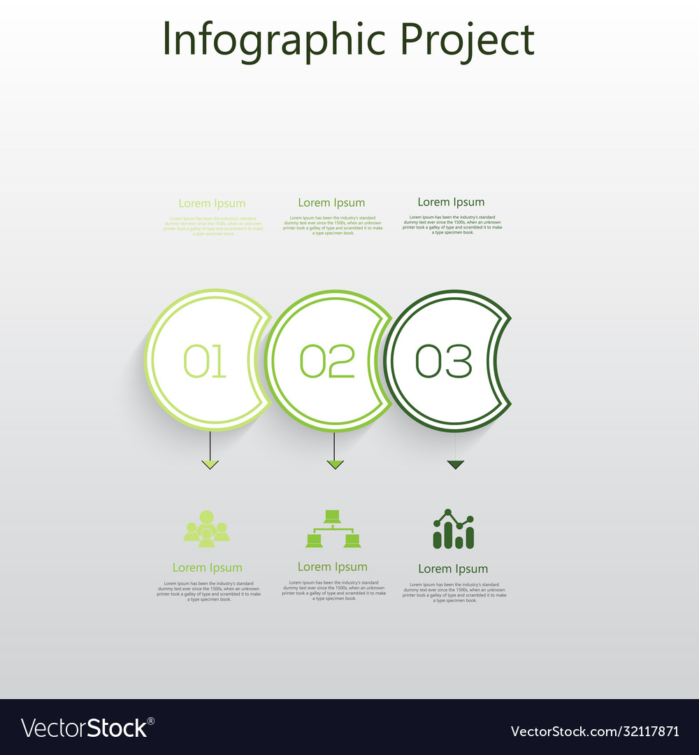 Infographic element with icons and options vector image Infographic element with icons and options