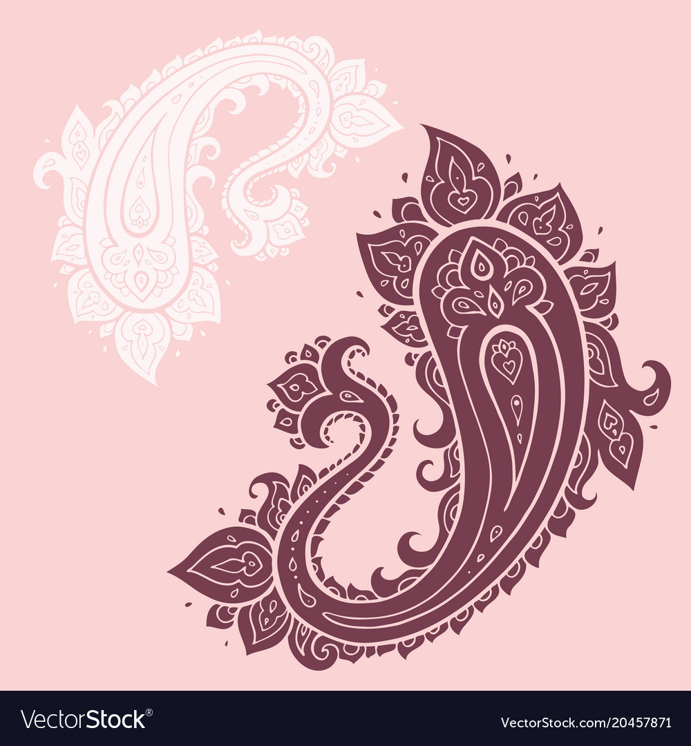 Paisley Ethnic Ornament