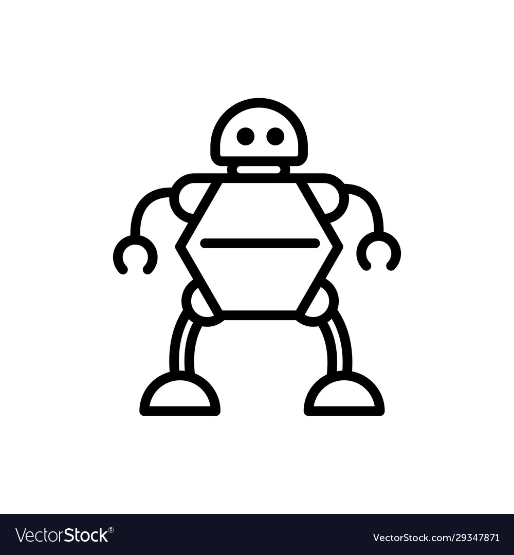 Robot Character Technology Icon