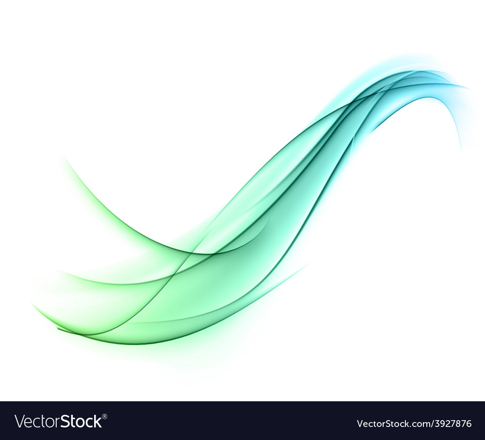 Abstract color wavy background