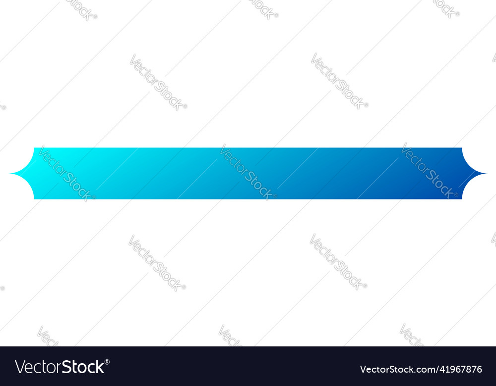 Banner button bar shapes with blank empty space vector image Banner button bar shapes with blank empty space