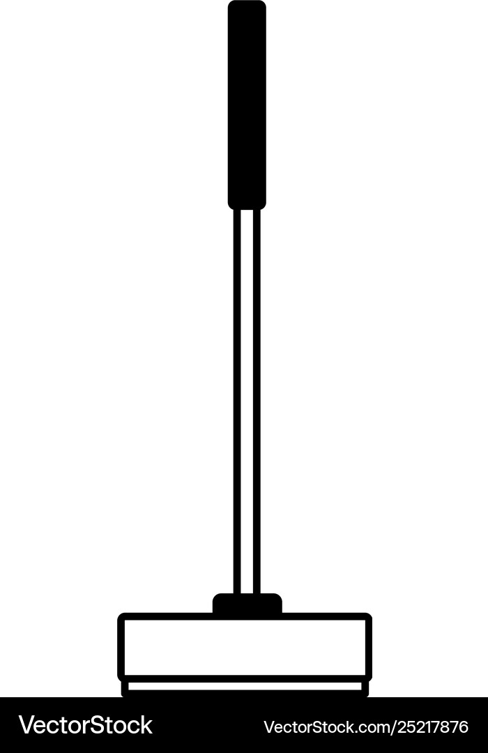 Broom tool cleaning Royalty Free Vector Image - VectorStock