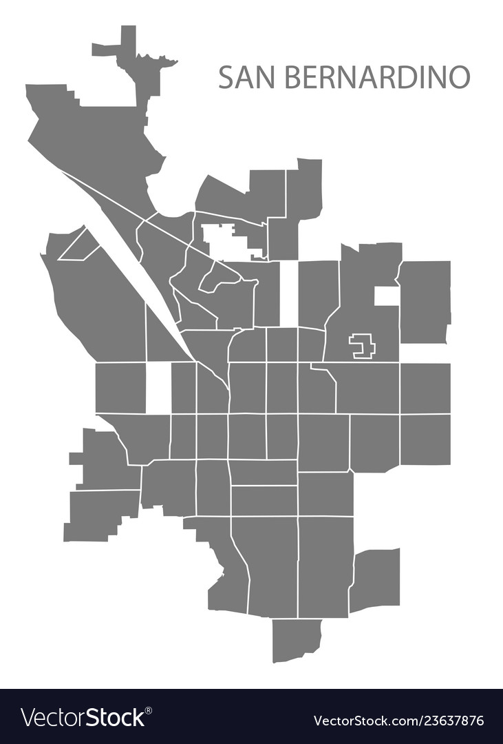 San bernardino california city map