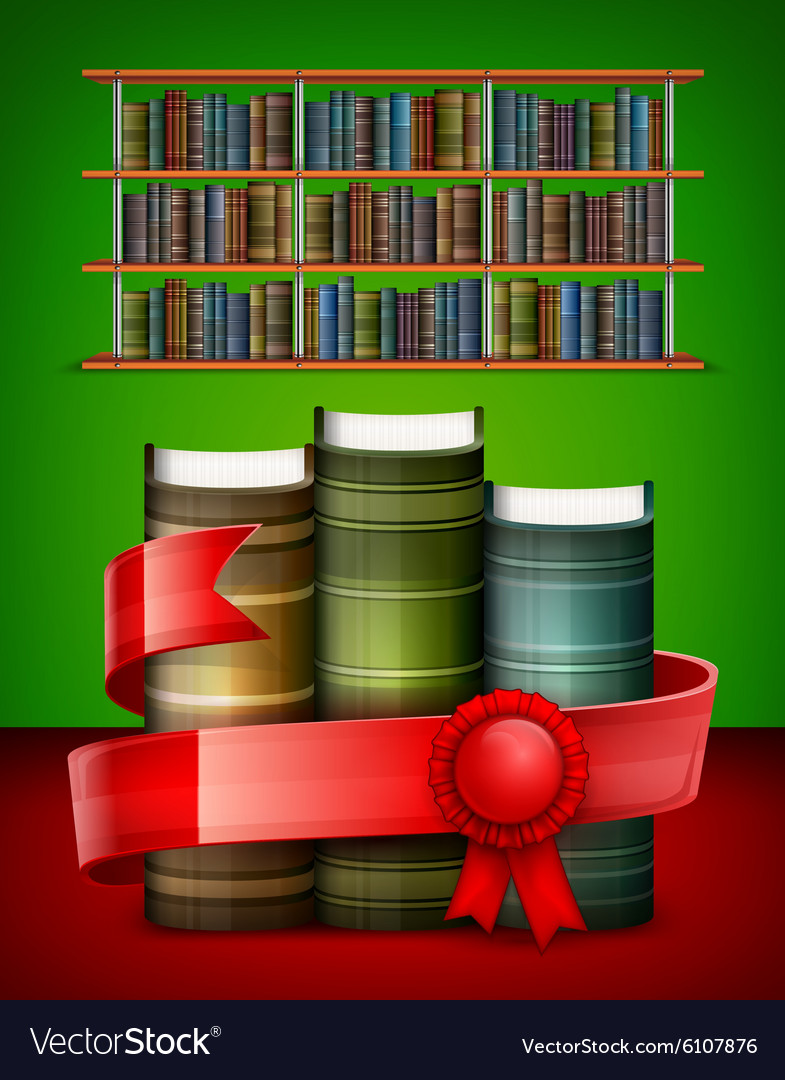 Stack of books on color