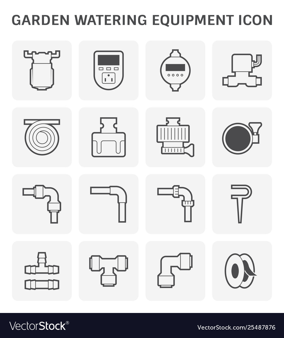 Watering equipment icon