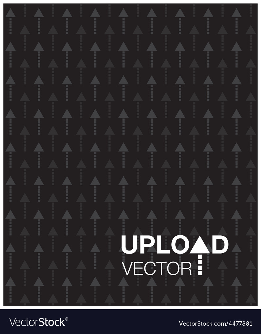 Black upload background
