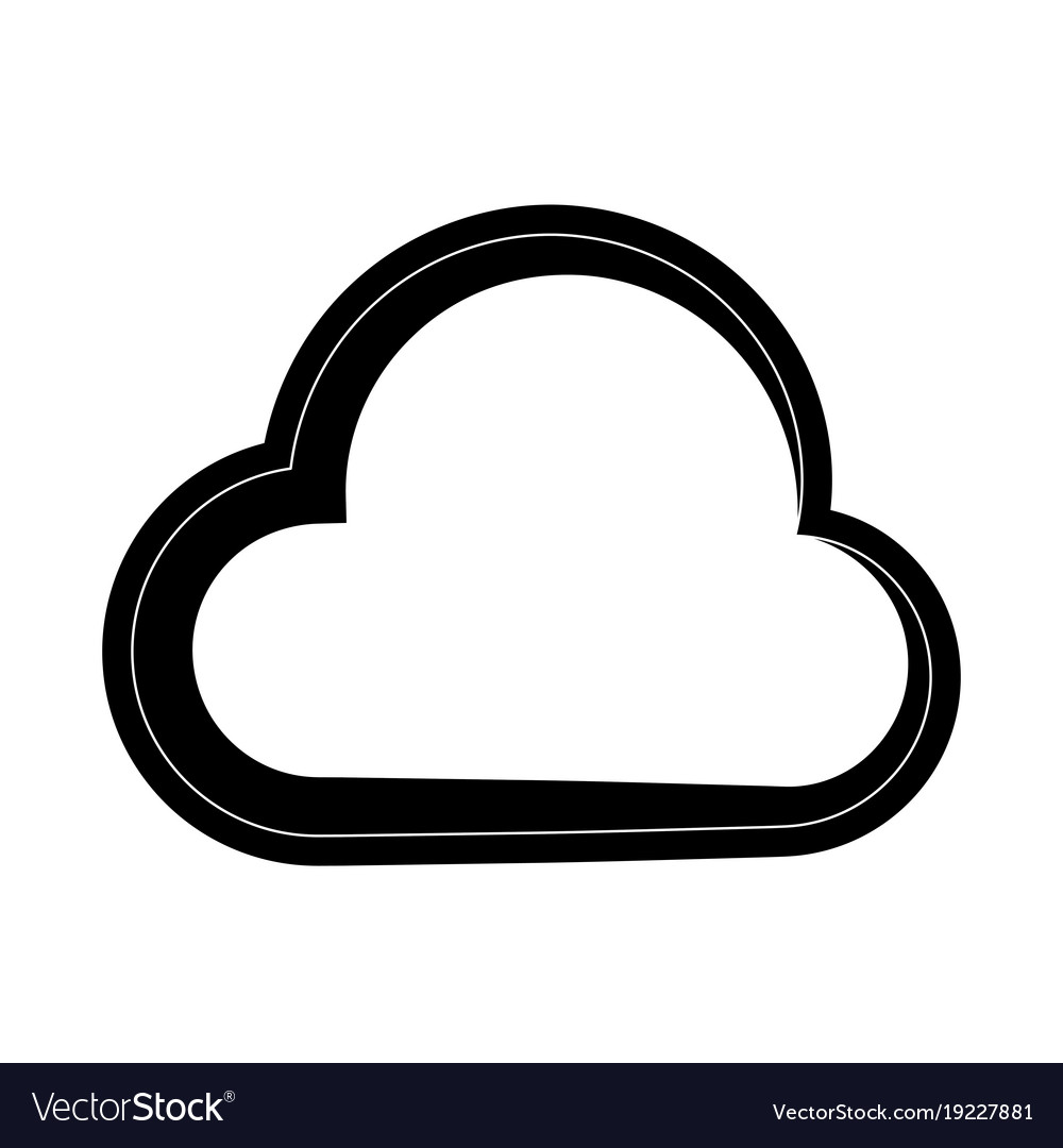 Cloud computing symbol