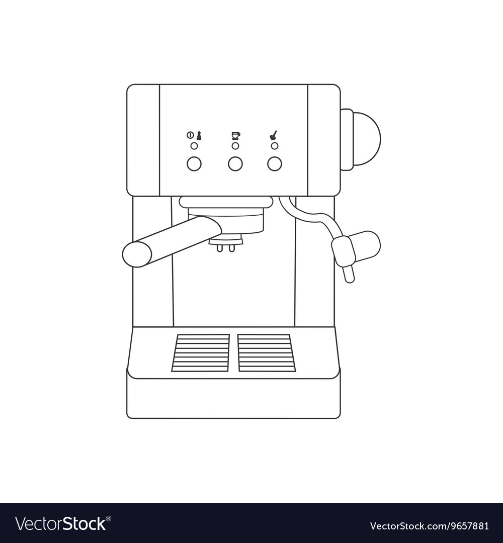 Coffee espresso machine path
