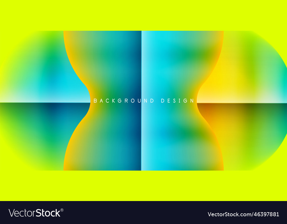 Colorful bubble abstract background with shadow vector image Colorful bubble abstract background with shadow