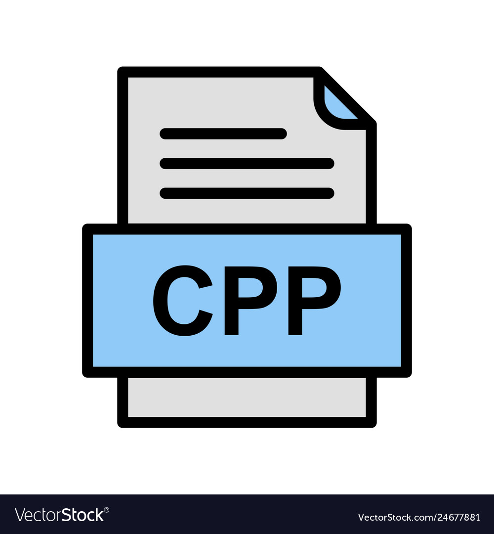 Cpp Datei Dokument Symbol