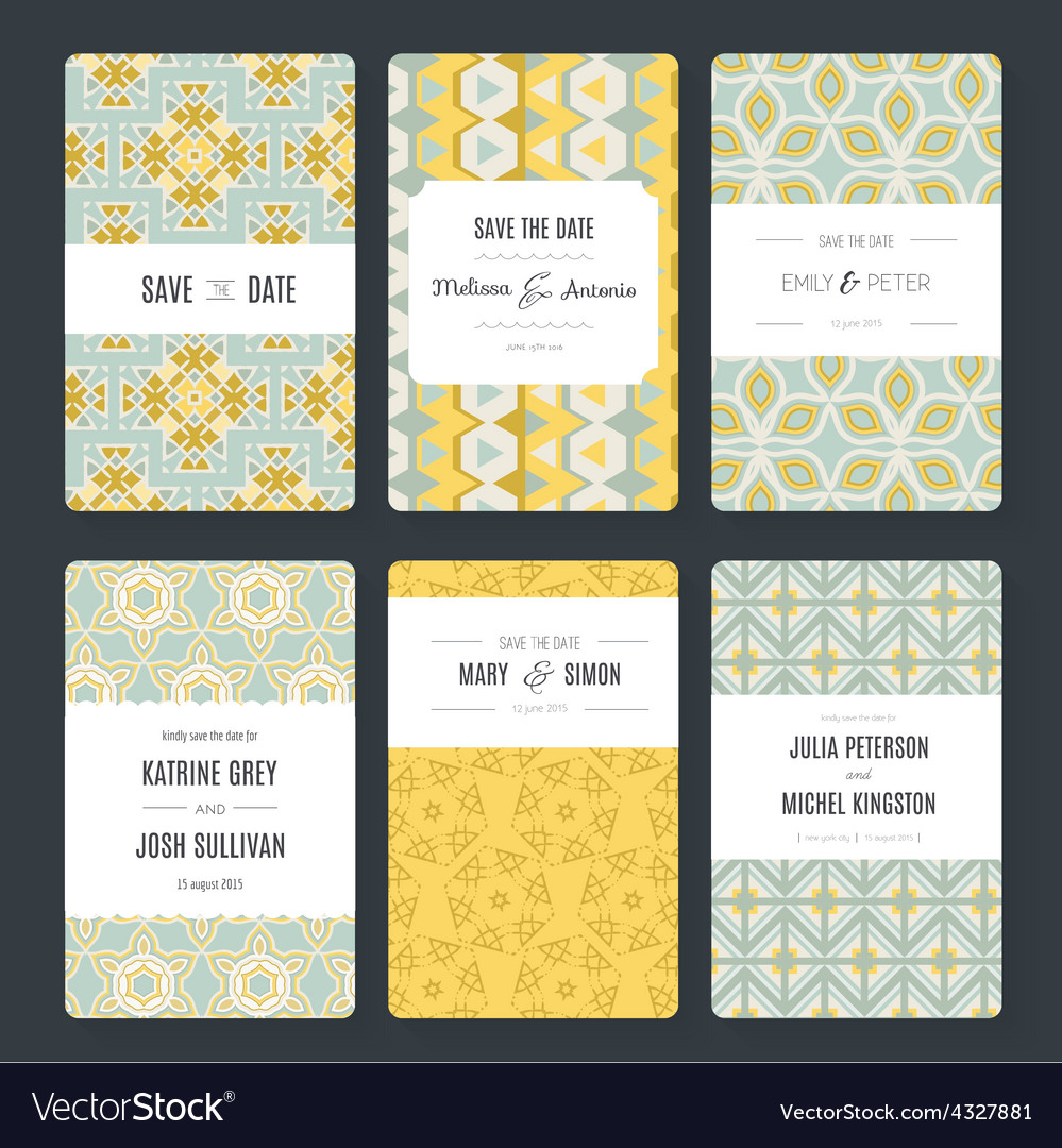 Elegant Save the Date Collection