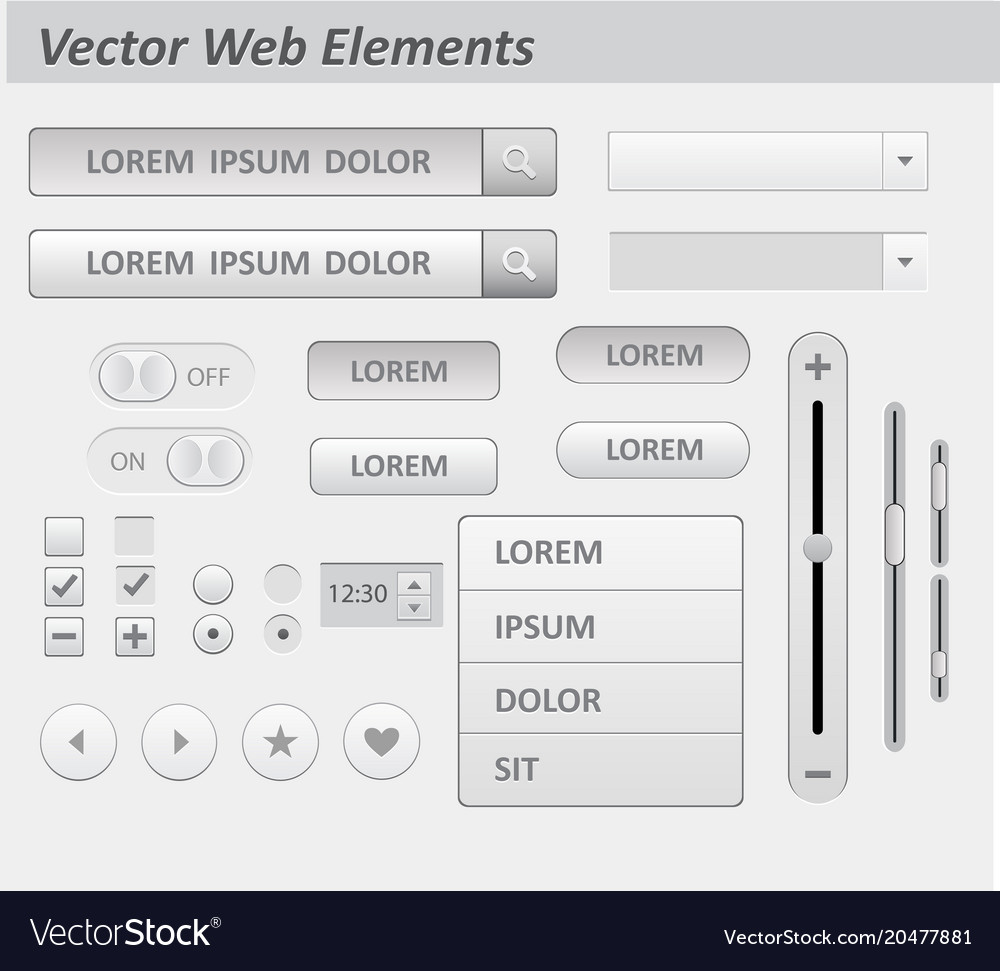 Flat UI Elements - Digital Toolkit