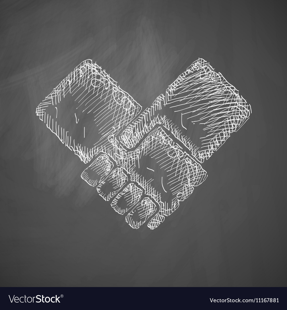 Handshake icon Royalty Free Vector Image - VectorStock