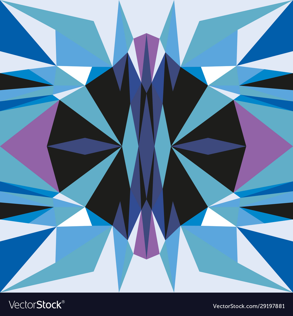 Seamless geometric pattern with colorful elements Vector Image Seamless geometric pattern with colorful elements
