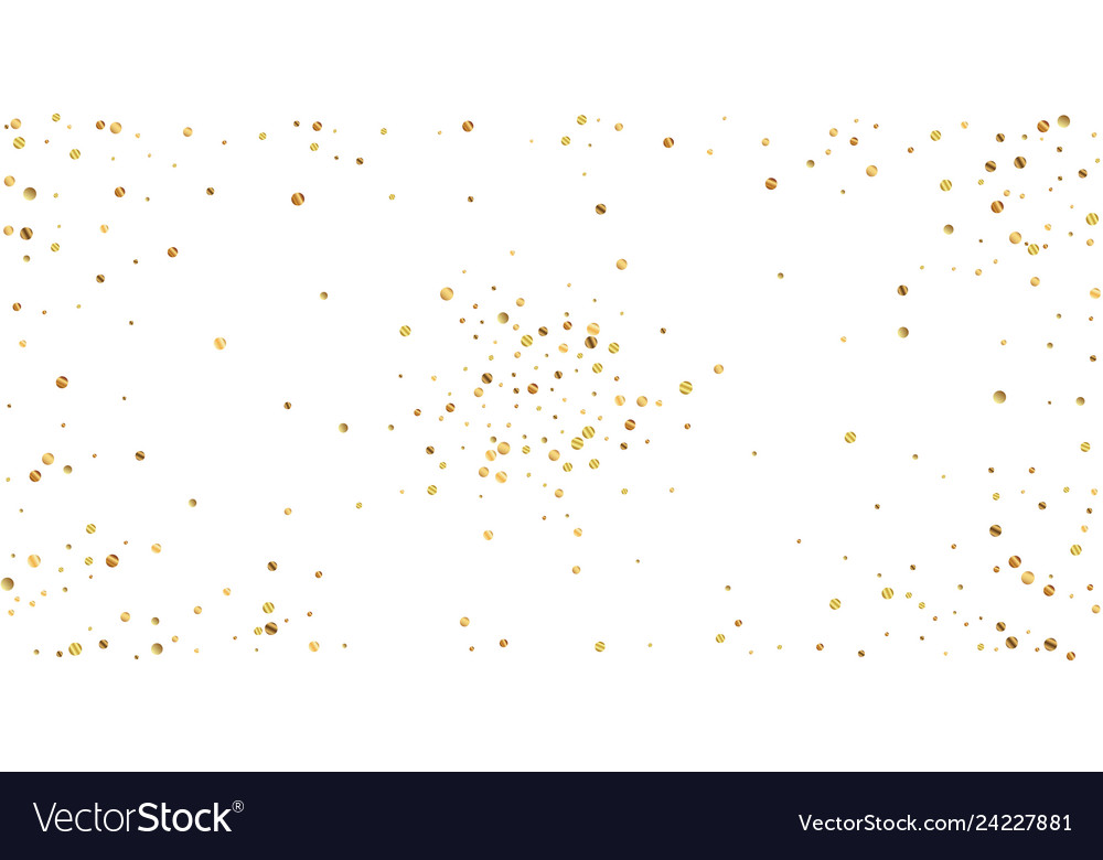 Sparse gold confetti luxury sparkling sc