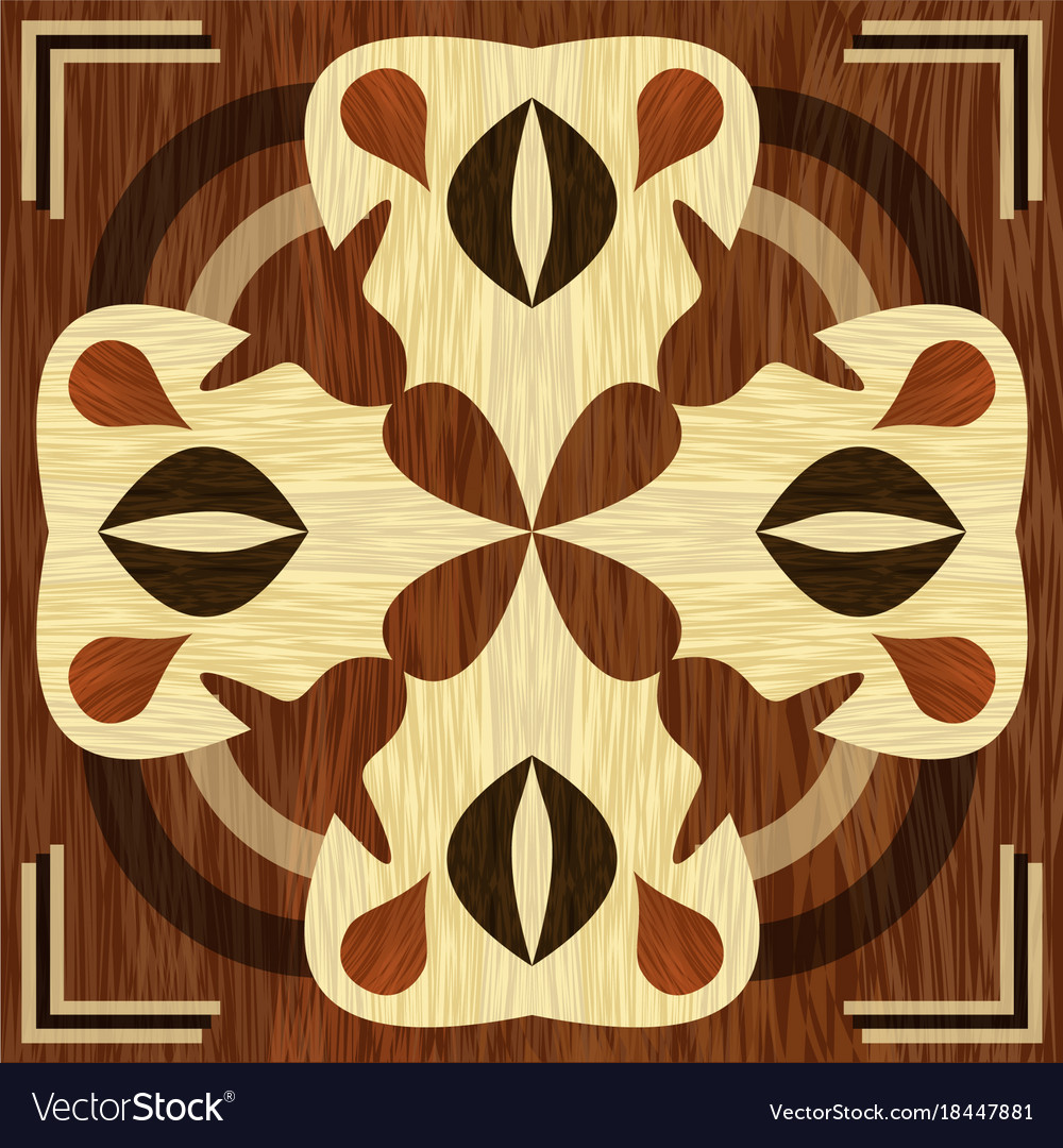 wooden-inlay-light-and-dark-wood-patterns-veneer-vector-image