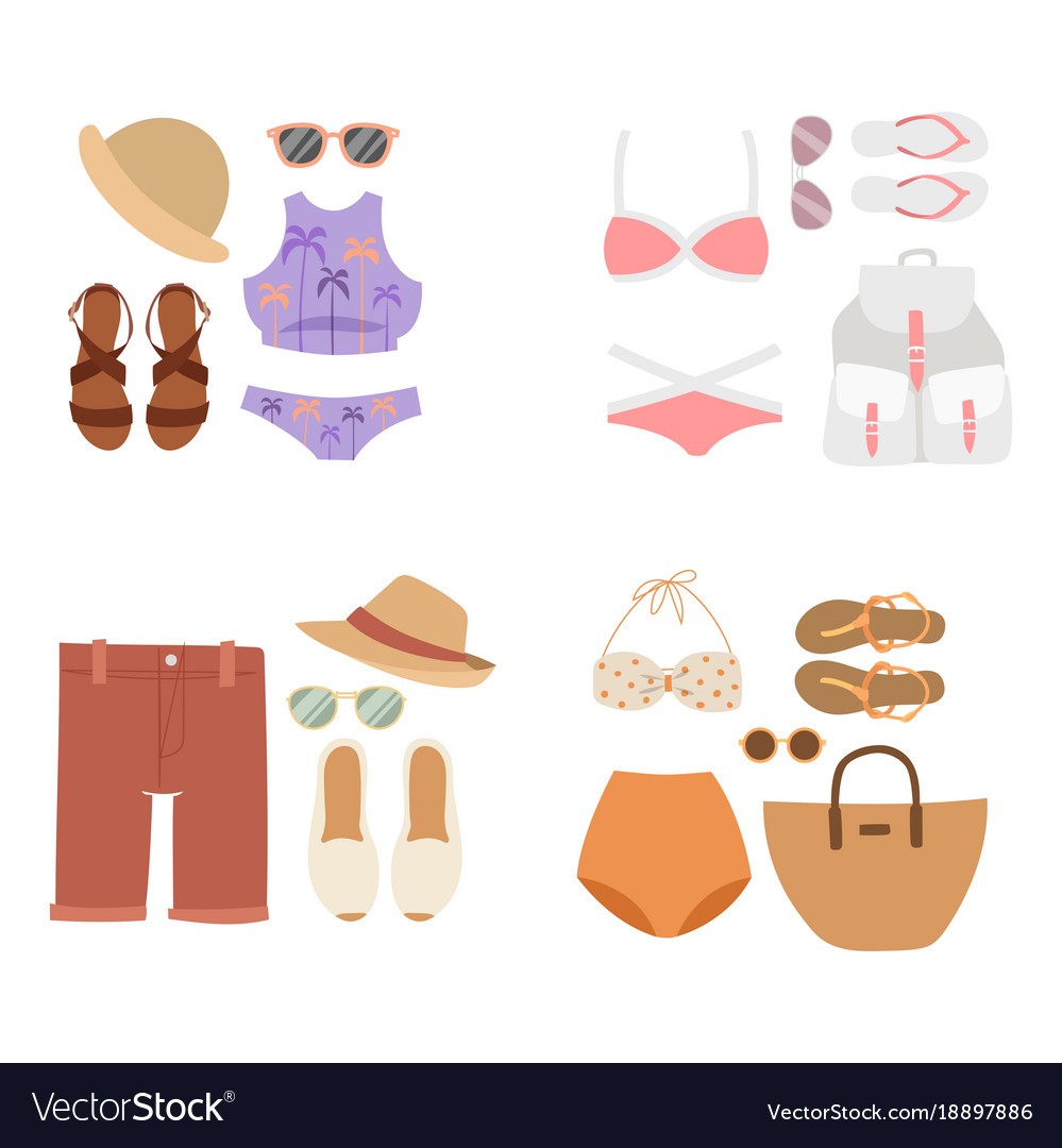 Beachwear bikini cloth fashion looks beach