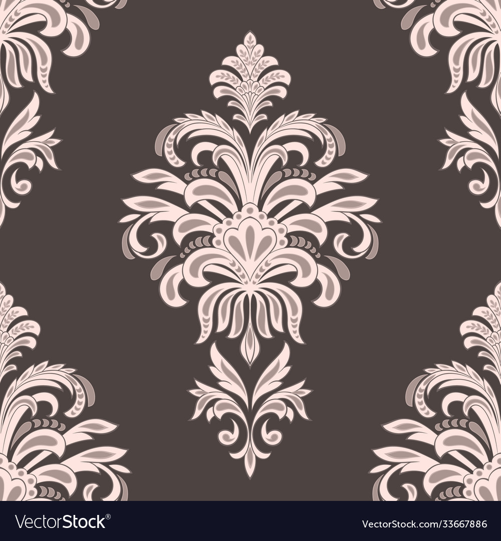 Damask nahtlose Musterelement klassische