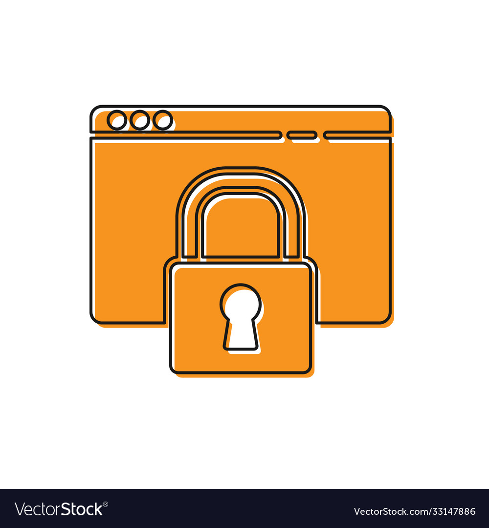 Orange secure your site with https ssl icon