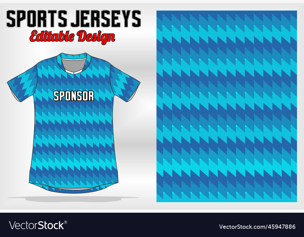 Sport uniform abstract pattern background design vector image Sport uniform abstract pattern background design