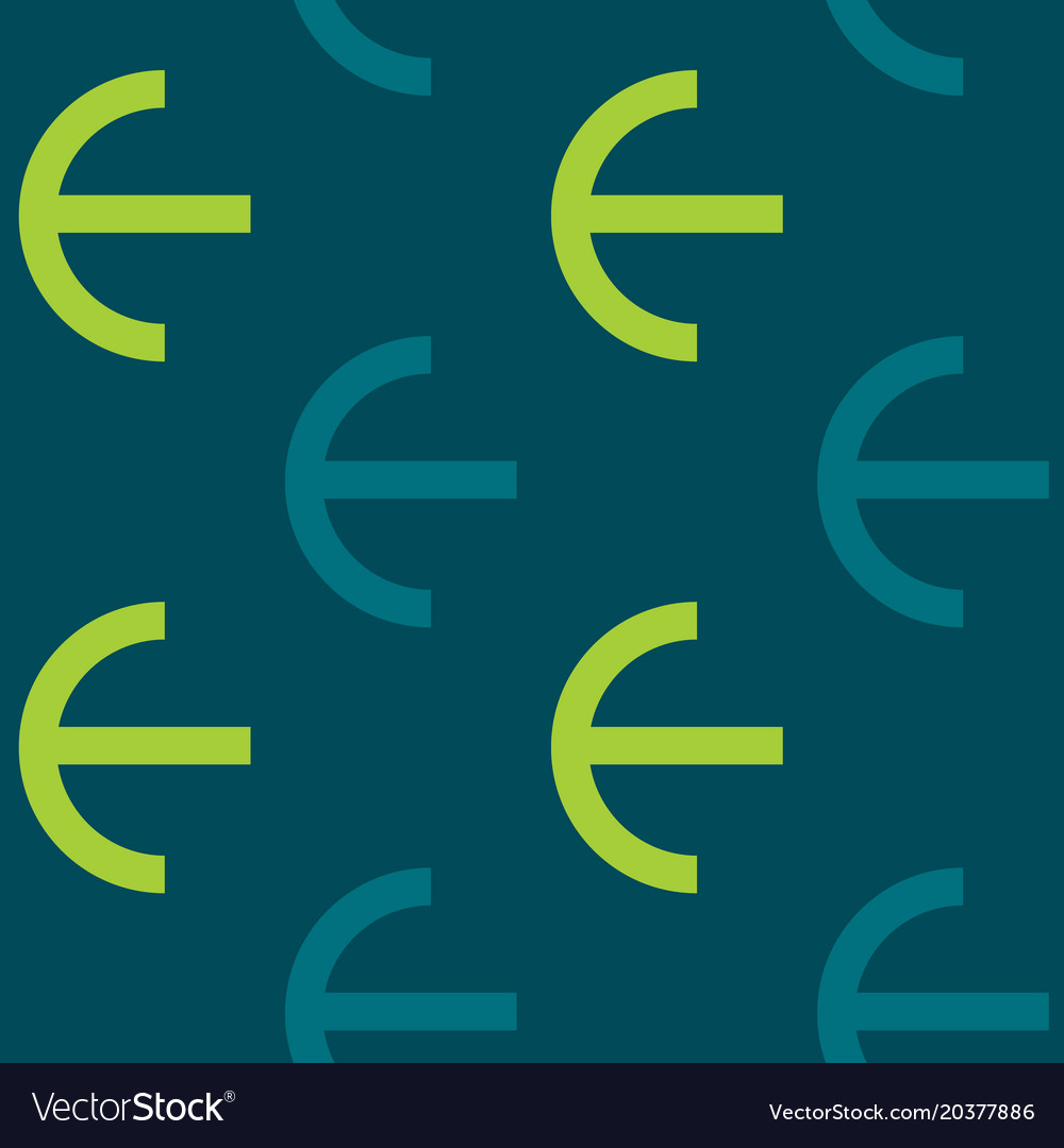 Symbol grid seamless pattern