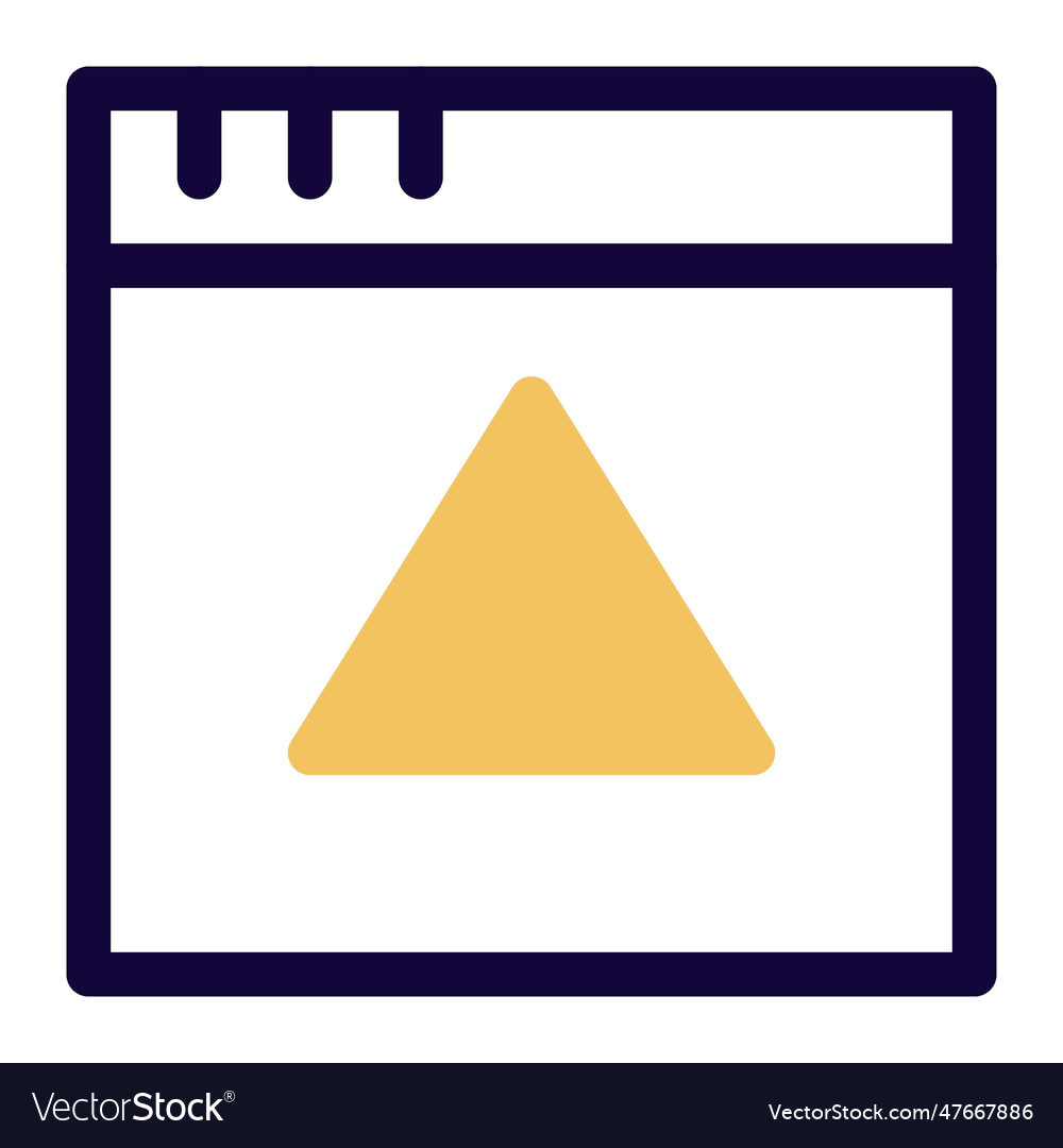Warning browser alert for cyber attack