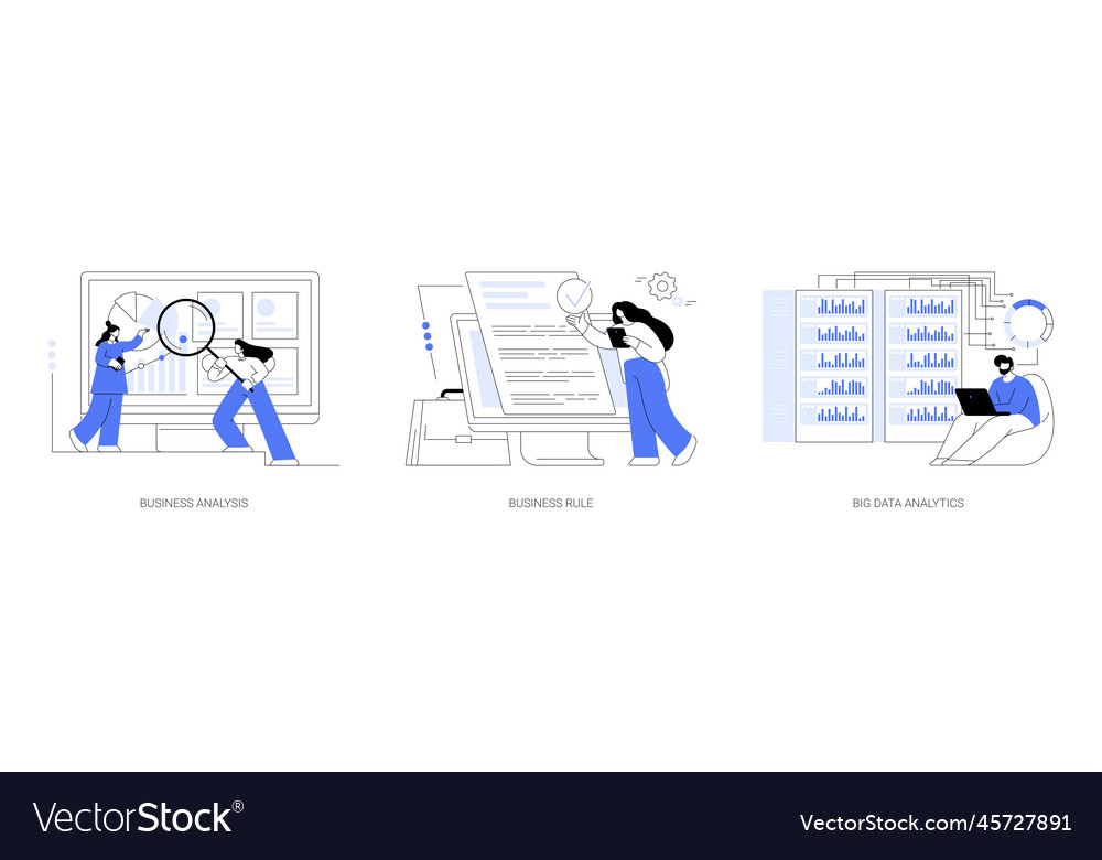 It project management abstract concept
