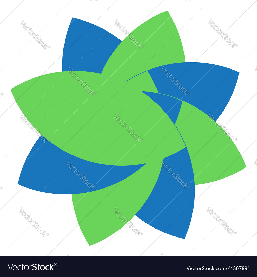 Shape symbol icon with abstract geometry vector image Shape symbol icon with abstract geometry