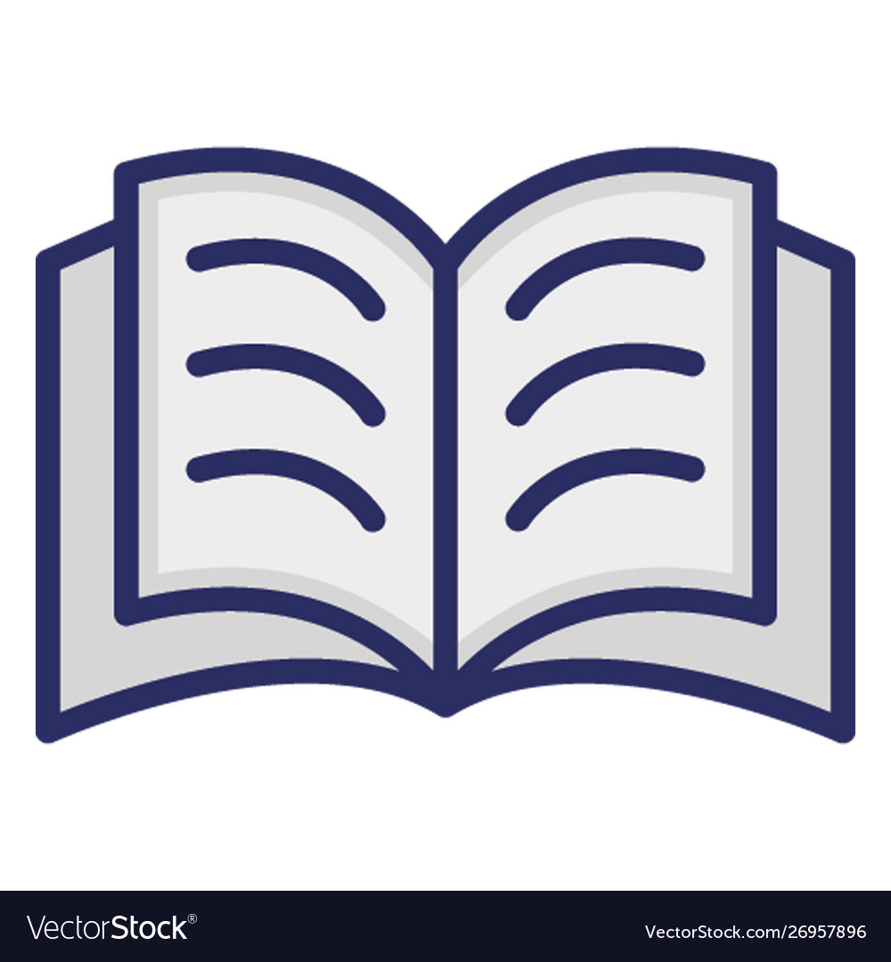 Knowledge outline fill with color isolated