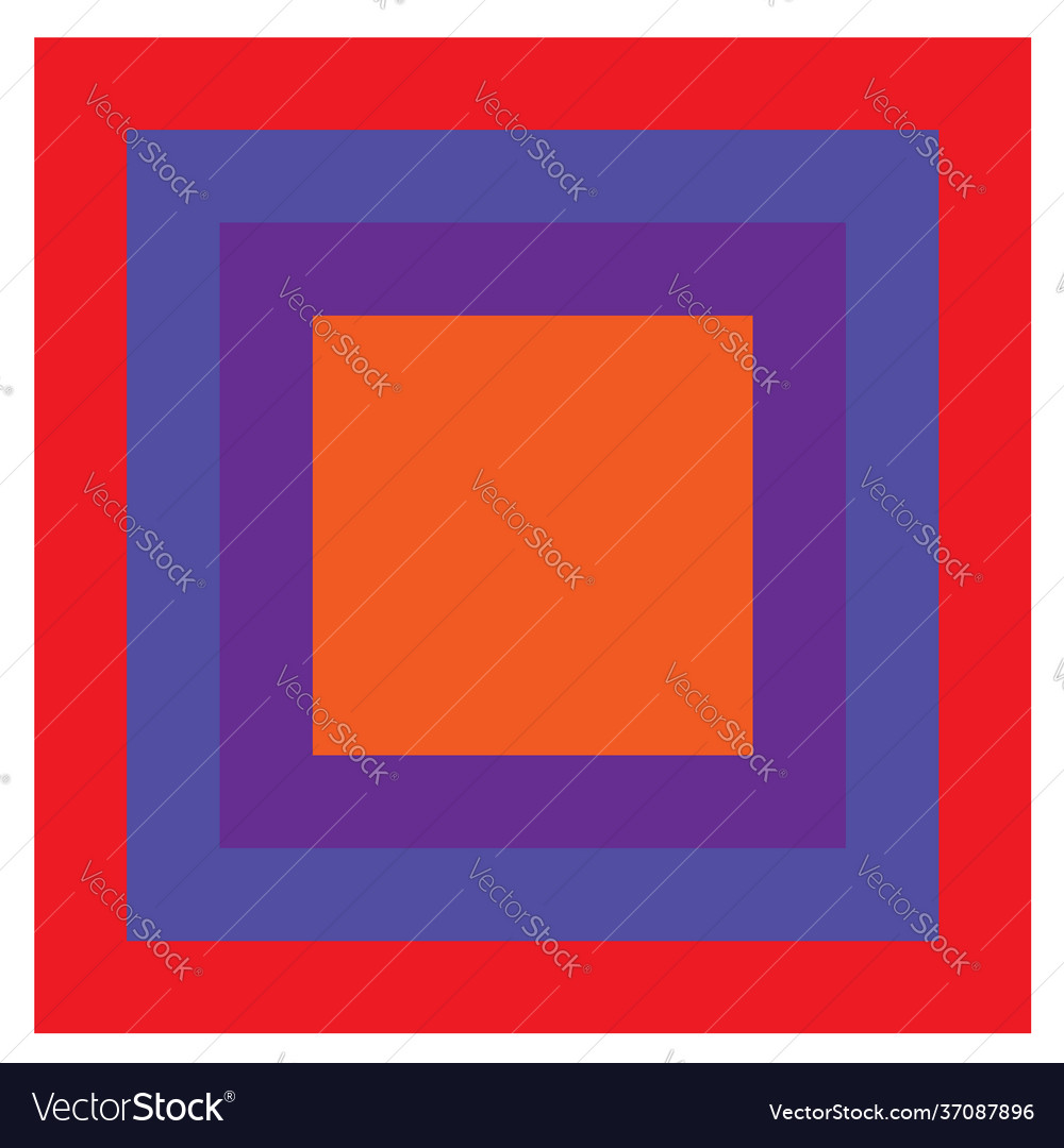 Random overlapping squares pattern background vector image Random overlapping squares pattern background