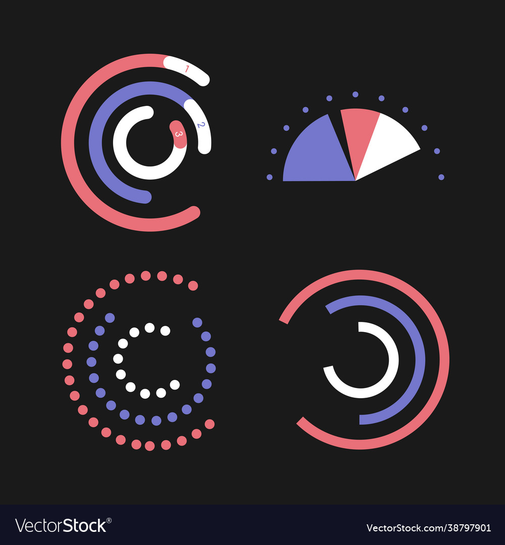 Data and graphs vector image Data and graphs