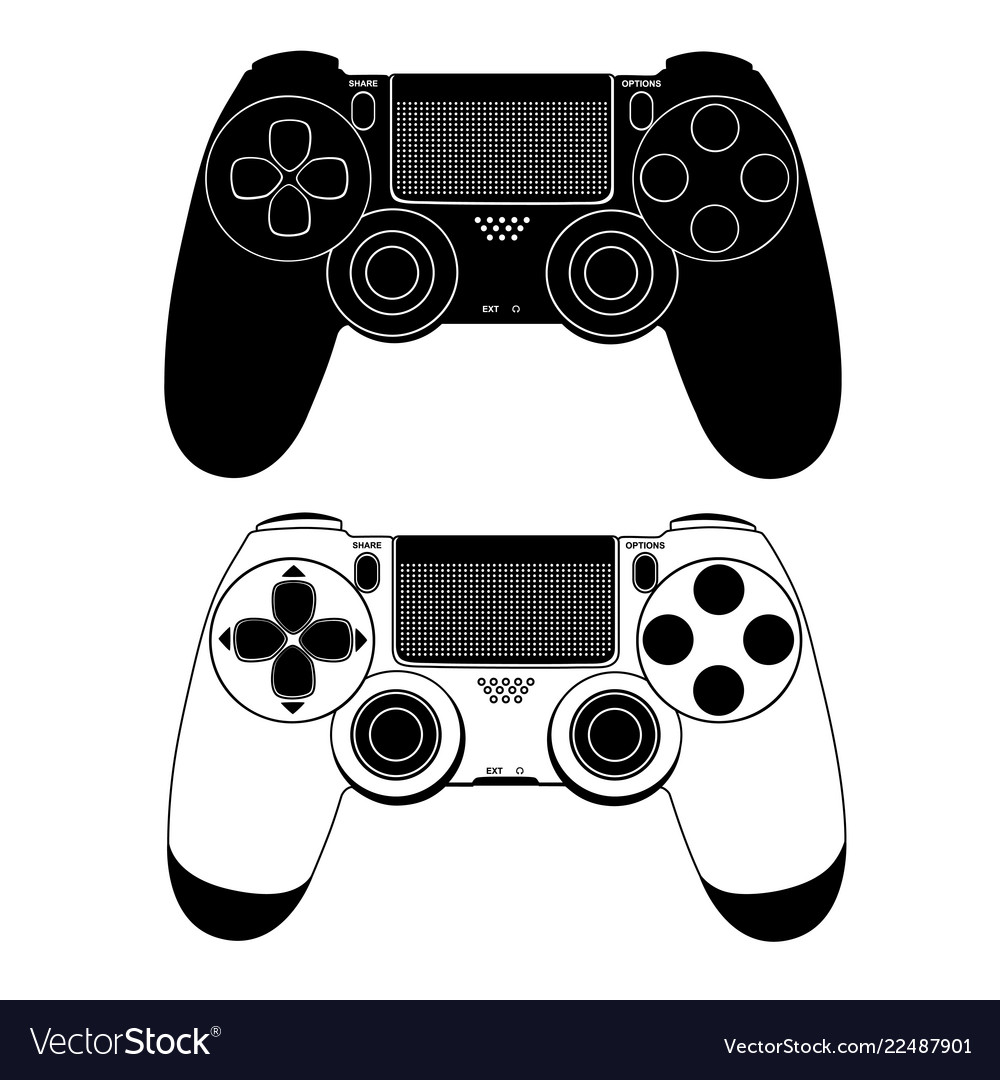 Gamepad for a console game